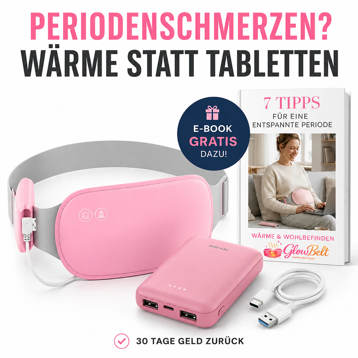 Glowbelt™ Perioden-Wärmegürtel